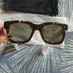 Raen brindle tortoise sunglasses